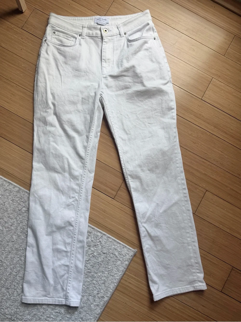 kate spade White Jeans